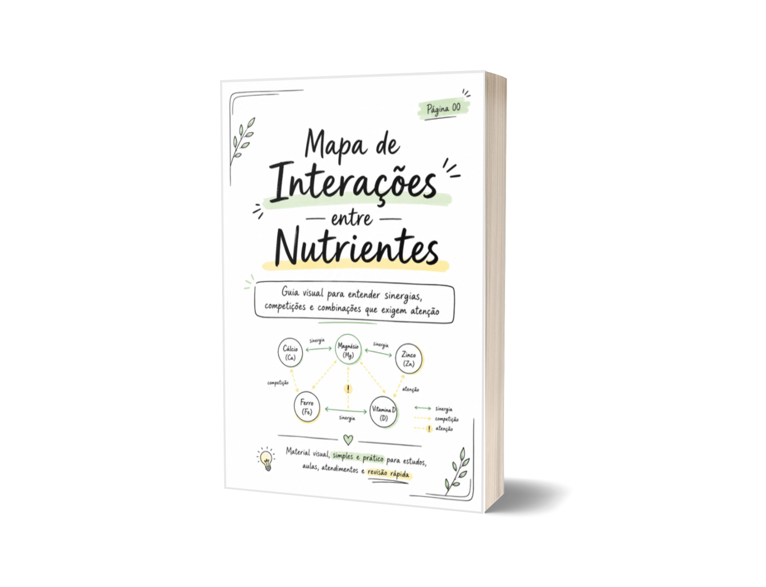 Mapa de Interações entre Nutrientes